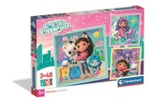 Puslespil - Clementoni Puzzle Gabby'S Dollhouse 2026 3x48 pieces Floor - 25002C