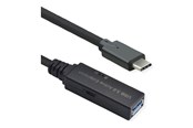 USB kabel - Roline - USB-C extension cable - 24 pin USB-C to USB Type A - 10 m - 12.04.1066