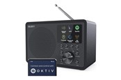 HiFi - AV Receiver/Amplifier - Majority Touro Bluetooth Internet + DAB+ RadioBlue - DAB+ radio - Sort - 1000002954