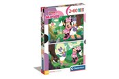 Puslespil - Clementoni Puzzle Disney Minnie 2x60 pieces Floor - 24815