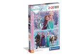 Puslespil - Clementoni Puzzle Frozen 2x20 pieces (2025) Floor - 24825