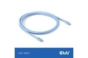 USB kabel - Club 3D - USB-C cable - 24 pin USB-C to 24 pin USB-C - 2 m - CAC-3003