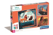Puslespil - Clementoni Puzzle Square - The Lion King 3x48 pieces Floor - 25323