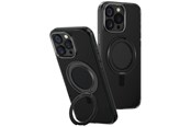 Mobil - Covers & Cases - UNIQ Swivix 360 Rotating Kickstand Case for iPhone 16 Pro Max - Black - 8886463692042