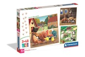 Puslespil - Clementoni Puzzle No 3x48 pieces Floor - 25791