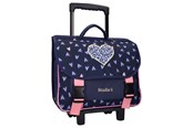Skoletilbehør - Studio V Trolley school backpack  Heart To Heart - 215-01359