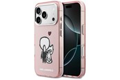 Mobil - Covers & Cases - Karl Lagerfeld Karl & Choupette Back MagSafe Case for iPhone 17 Pro Max - Pink - 3666339607661