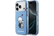 Mobil - Covers & Cases - Karl Lagerfeld Karl & Choupette Back MagSafe Case for iPhone 17 Pro - Blue - 3666339607814
