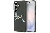 Mobil - Covers & Cases - Karl Lagerfeld IML KC Script MagSafe Case for Samsung Galaxy S26 Plus - Black - 3666339612627