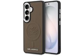 Mobil - Covers & Cases - Karl Lagerfeld Embossed Ring Initials MagSafe Case for Samsung Galaxy S26 - Brown - 3666339612467