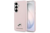 Mobil - Covers & Cases - Karl Lagerfeld Saffiano KC Metal Logo MagSafe Case for Samsung Galaxy S26 - Pink - 3666339612160