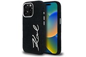 Mobil - Covers & Cases - Karl Lagerfeld FW Jeans Signature Logo iPhone 16 Pro Max Case - Black - 3666339458478