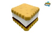Små gaver til børn - Trend Toys Jumbo Squeeze sandwichkiks 10cm CDU - 201108
