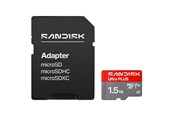 Hukommelseskort - SANDISK Ultra PLUS microSD/SD - 200MB/s - 1.5TB - SDSQUBQ-1T50-GN6MA