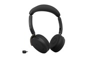 Hovedtelefoner/headset - Jabra Evolve3 65 Flex MS - USB-C with Dongle - Black - 36699-999-899