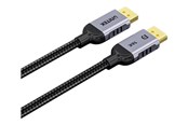 Skærmkabel - Unitek - DisplayPort cable - DisplayPort to DisplayPort - 2 m - C1626GY01-2M