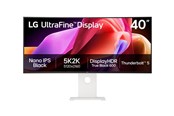 Skærm - 40" LG UltraFine 40WT95UF-W - LED monitor - curved - 5K - HDR - 40WT95UF-W