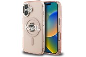 Mobil - Covers & Cases - Karl Lagerfeld IML Choupette Sketch Logo MagSafe iPhone 16 Case - Pink - 3666339461508