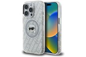 Mobil - Covers & Cases - Karl Lagerfeld IML Karl Head Logo MagSafe Case for iPhone 16 Pro - Gray - 3666339460266