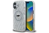Mobil - Covers & Cases - Karl Lagerfeld IML Karl Head Logo MagSafe Case for iPhone 16 - Gray - 3666339460242