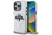 Mobil - Covers & Cases - Karl Lagerfeld IML Karl Sketch Logo MagSafe Case for iPhone 16 Pro Max - Clear - 3666339461171