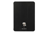 Mobil - Covers & Cases - Karl Lagerfeld Saffiano Ikonic Karl Case for iPad 12.9" Pro 2021 - Black - 3666339030384