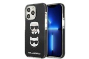 Mobil - Covers & Cases - Karl Lagerfeld Karl&Choupette Head Case for iPhone 13 Pro / iPhone 13 - Black - 3666339048662