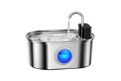 Smart Home - Rojeco Trådløs springvand/vanddispenser i rustfrit stål til hunde og katte, 3.2 l, - RYSJPDGY-17
