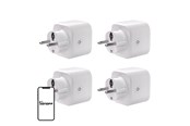 Smart Home - Sonoff SONOFF S61s Matter udendørs stik via Wi-Fi, 4-pak - S61STPF 4pac