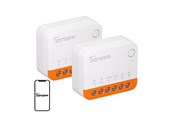 Smart Home - Sonoff SONOFF MINIR4 (Extreme) afbryder, 2-pak - MINIR4 2Pack