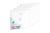 Smart Home - Meross MEROSS MRS100MA(EU) Smart Wi-Fi (Matter) rullegardinafbryder (4-pak) - MRS100MAQUA-EU