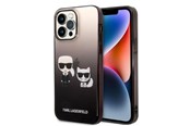 Mobil - Covers & Cases - Karl Lagerfeld KLHCP14LTGKCK iPhone 14 Pro 6.1 "hardcase black / black Gradient Ikonik Karl & Choupette - 3666339086428