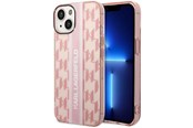 Mobil - Covers & Cases - Karl Lagerfeld KLHCP14MHKLSPCP iPhone 14 Plus 6.7 "hardcase pink / pink Mono Vertical Stripe - 3666339085292