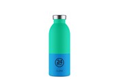 Køkkentilbehør - 24Bottles Clima - Wave - Blue / Green - 500 ml - 24B011