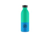 Køkkentilbehør - 24Bottles Urban Bottle - Wave - Blue / Green - 500 ml - 24B012