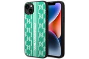 Mobil - Covers & Cases - Karl Lagerfeld KLHCP14MPGKLSKN iPhone 14 Plus 6.7 "hardcase green / green Monogram Stripe - 3666339084974