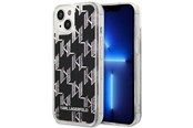 Mobil - Covers & Cases - Karl Lagerfeld KLHCP14SLMNMK iPhone 14 6.1 "hardcase black / black Liquid Glitter Monogram - 3666339076238