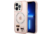 Mobil - Covers & Cases - Karl Lagerfeld KLHMP14XHKCP iPhone 14 Pro Max 6.7 "hardcase pink / pink Karl & Choupette Aluminum Magsafe - 3666339087357