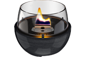 Boligindretning - Tenderflame Tulip 14 Reactive Glaze Black - TF-600285