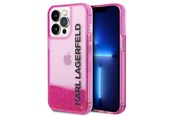 Mobil - Covers & Cases - Karl Lagerfeld KLHCP14XLCKVF iPhone 14 Pro Max 6.7 "pink / pink hardcase Liquid Glitter Elong - 3666339091613