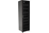 Vægbeslag, AV-Beslag & AV-Møbler - Sanus Foundations Component Series CFR2144 rack - for AV System - black - Max - recommended for - CFR2144-B1