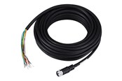 Strømkabel (intern) - Hanwha Vision SPP-C12100P - power cable - 12 pin M12 to bare wire - 10 m - SPP-C12100P