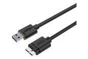 USB kabel - Unitek Y-C461GBK - USB cable - USB to Micro-USB Type B - 1 m - Y-C461BBK