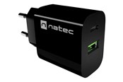 Mobil - Adaptere & Opladere - Natec Ribera power adapter - USB-C USB - 20 watt - NUC-2397
