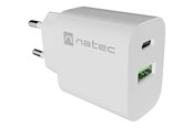 Mobil - Adaptere & Opladere - Natec Ribera power adapter - USB-C USB - 20 watt - NUC-2396