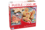 Puslespil - Tactic 200 pcs puzzle: Gingerbread Cuties - 60864