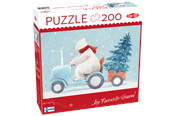 Puslespil - Tactic 200 pcs puzzle: Christmas tree hunt - 60863