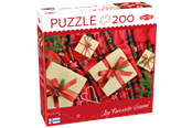 Puslespil - Tactic 200 pcs puzzle: Christmas presents - 60862