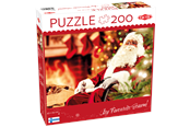Puslespil - Tactic 200 pcs puzzle: Christmas stockings - 60860
