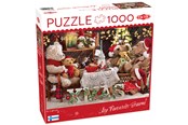 Puslespil - Tactic 1000 pcs puzzle: Teddy Bear Family - 59610